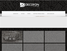 Tablet Screenshot of decofon.com